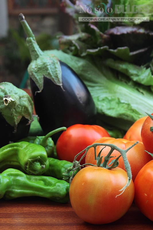 No solo dulces Verduras tomates ecologicos dieta perfecta