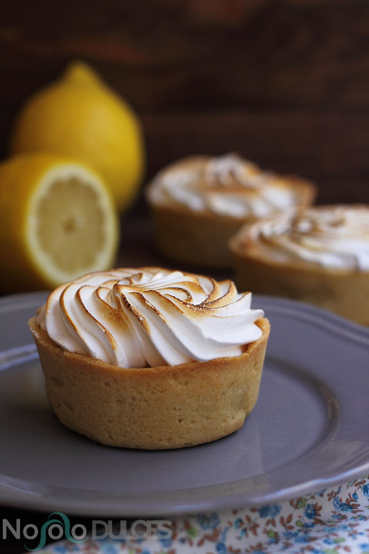 No solo dulces - Tartaletas de limón Lemon pie
