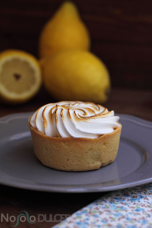 No solo dulces - Tartaletas de limón Lemon pie