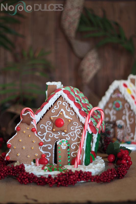 Receta de casitas de jengibre perfecta para decorar con niños en Navidad