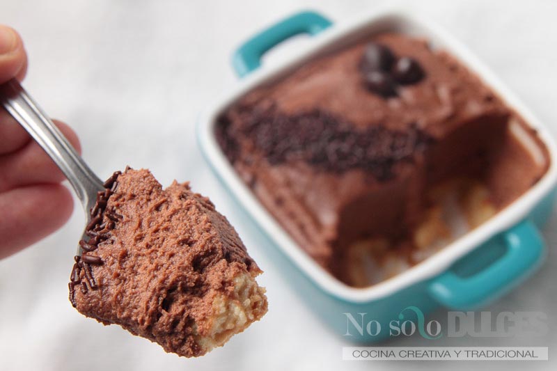 No solo dulces – Mousse de chocolate y galletas