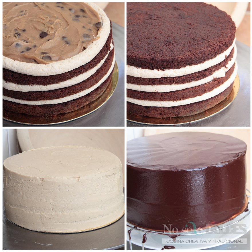 No solo dulces – Receta tarta cookies dulce de leche cream