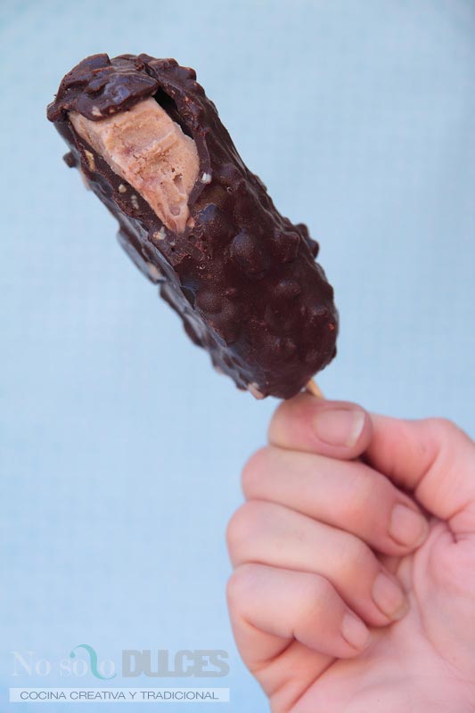 No solo dulces – helado macarons chocolate magnum casero