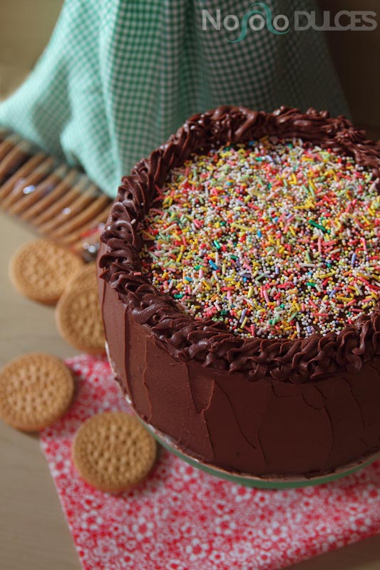 No solo dulces – Tarta de chocolate y galletas 2.0