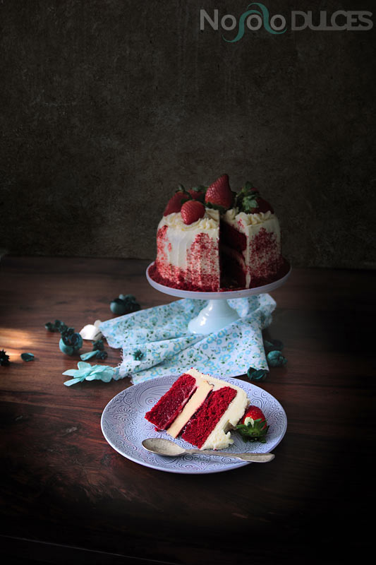 No solo dulces – Tarta caníbal red velvet para san valentín